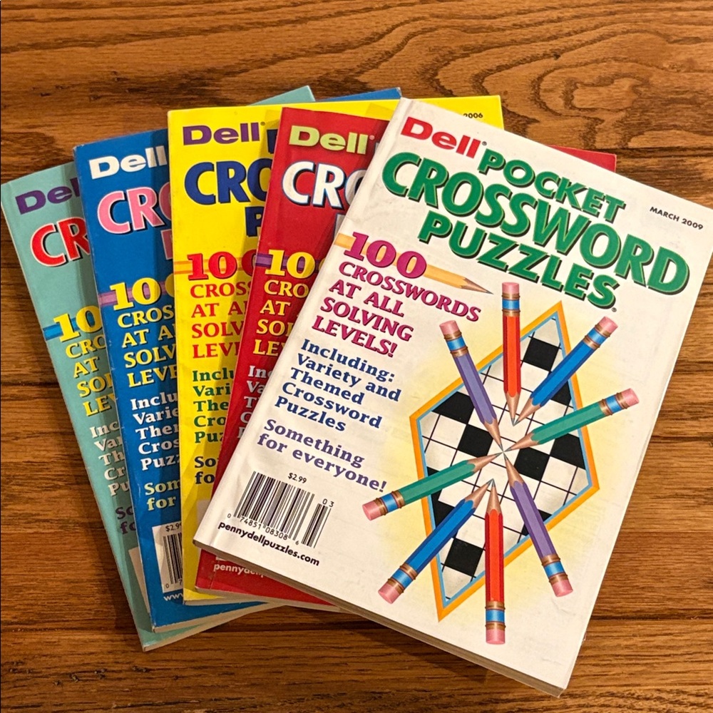 Dell Pocket Crossword puzzles - Picture 12 of 14
